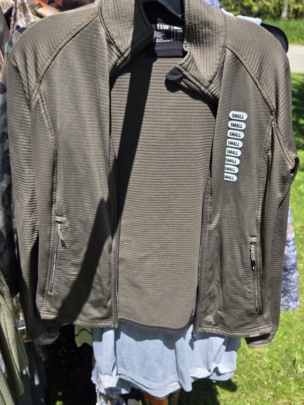 5.11 Tactical Olive Zip-Front Lightweight Jacket